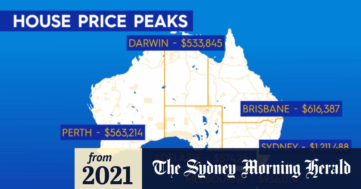 Video Australian house prices rise during pandemic